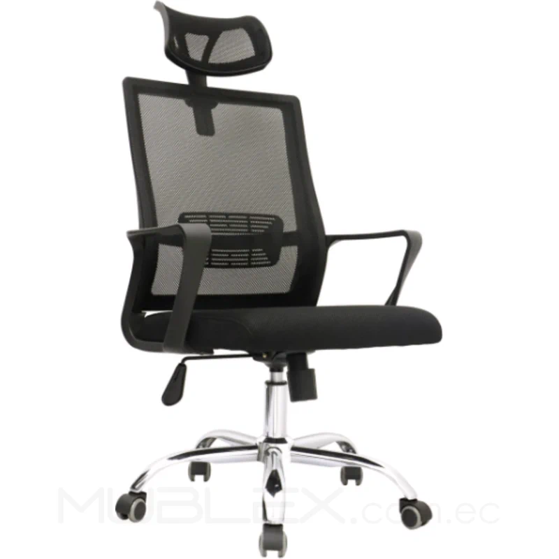 Silla ergonómica Luke malla negra 3 SILLA LOOK 1