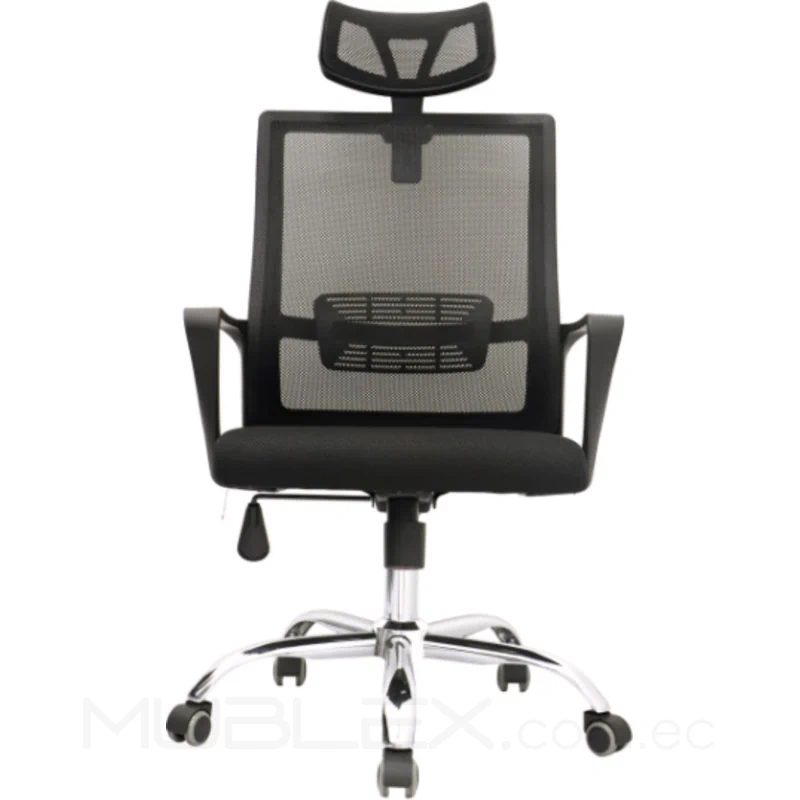Silla ergonómica Luke malla negra 1 SILLA LOOK 2