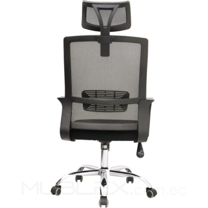 Silla ergonómica Luke malla negra 2 SILLA LOOK 4